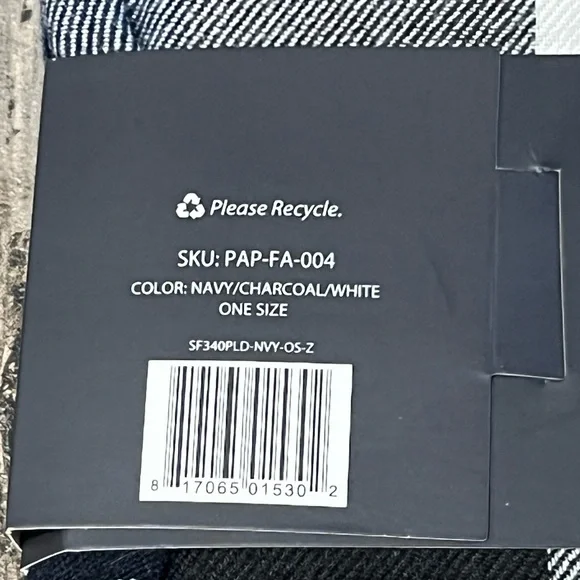 Plaid Scarf [NWT — Plush Apparel] - Picture 7 of 7